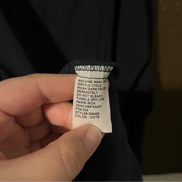 Black A-Line Baby Doll Style Mini Dress with Elastic on Top for Stretch, Size 2X - Picture 7 of 7